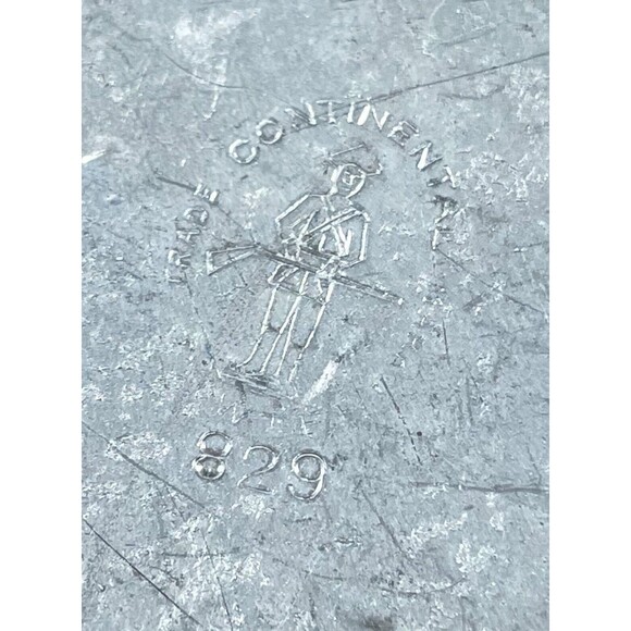 TRADE CONTINENTAL MARK 823 PEWTER SUGAR BOWL & CREAMER - Picture 7 of 7